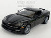 2007 Chevrolet Corvette Z06 - BLACK - 1/24 Diecast Metal Model by Welly