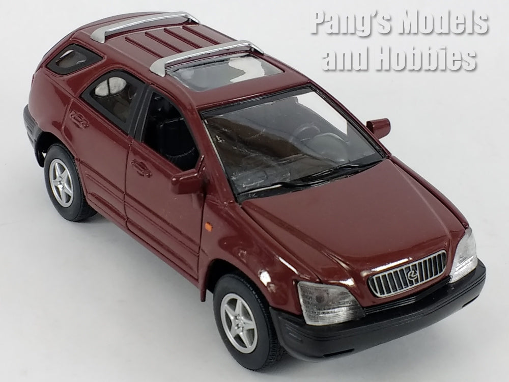 2000 Lexus RX 300 RX300 - Burgundy - 1/24 Scale Diecast Model by Smart ...