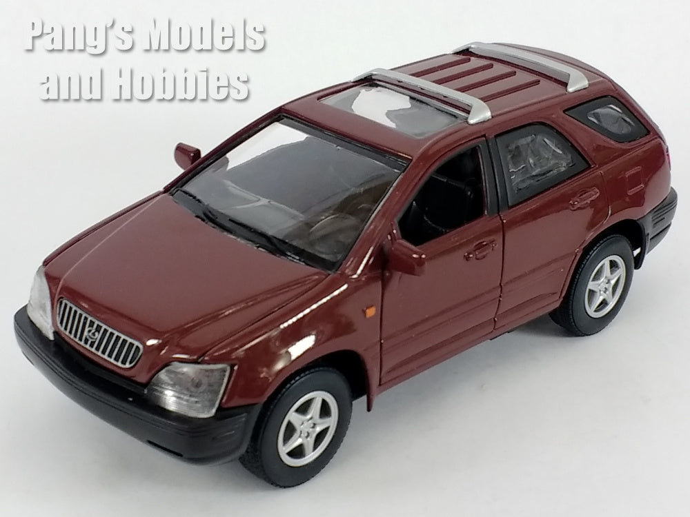 2000 Lexus RX 300 RX300 - Burgundy - 1/24 Scale Diecast Model by Smart ...
