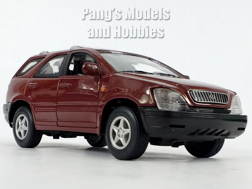 2000 Lexus RX 300 RX300 - Burgundy - 1/24 Scale Diecast Model by Smart ...