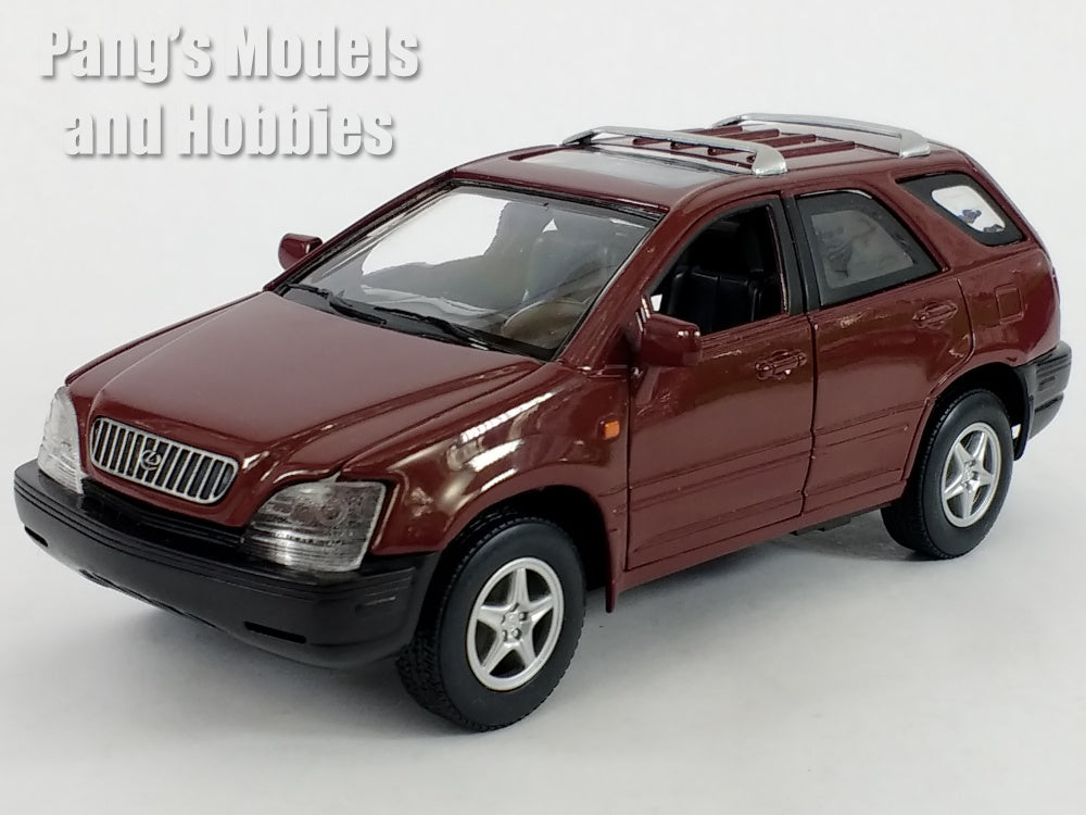 2000 Lexus RX 300 RX300 - Burgundy - 1/24 Scale Diecast Model by Smart ...