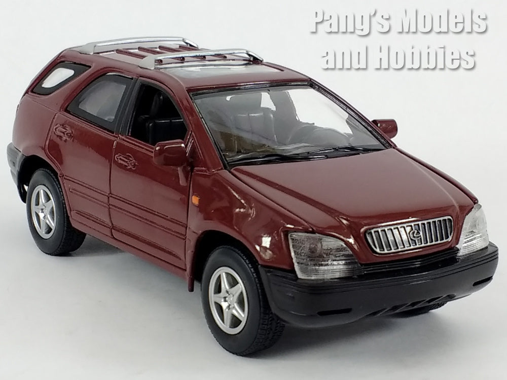 2000 Lexus RX 300 RX300 - Burgundy - 1/24 Scale Diecast Model by Smart ...