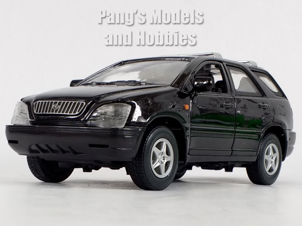 2000 Lexus RX300 - Black - 1/24 Scale Diecast Model by Smart Toys ...