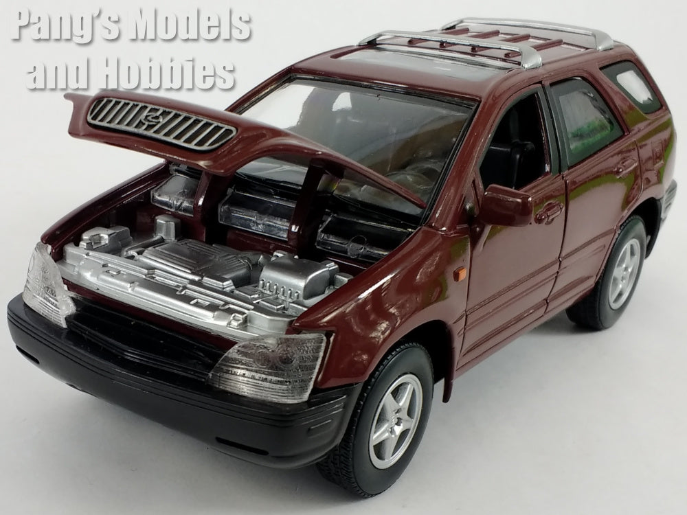 2000 Lexus RX 300 RX300 - Burgundy - 1/24 Scale Diecast Model by Smart ...