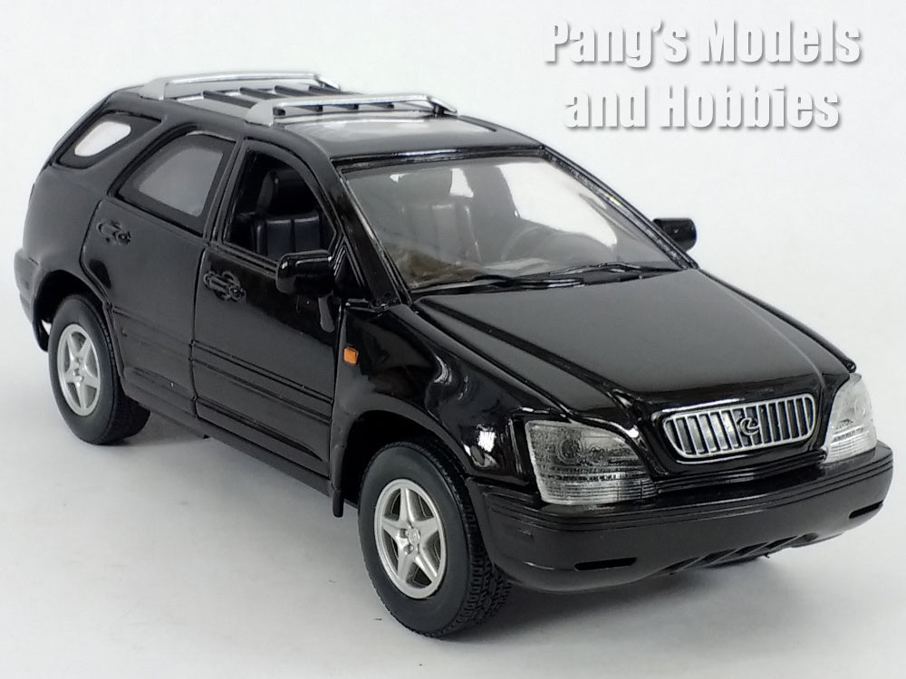 2000 Lexus RX300 - Black - 1/24 Scale Diecast Model by Smart Toys ...