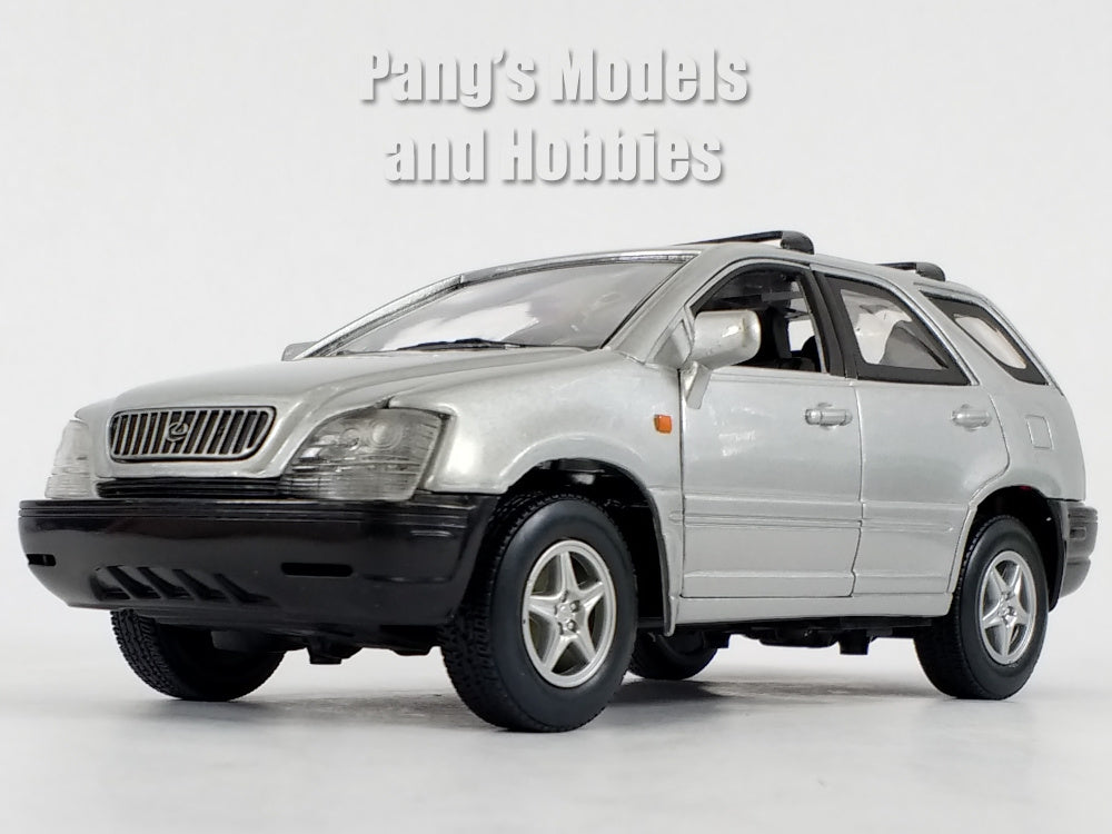 2000 Lexus RX300 - Silver - 1/24 Scale Diecast Model by Smart Toys ...