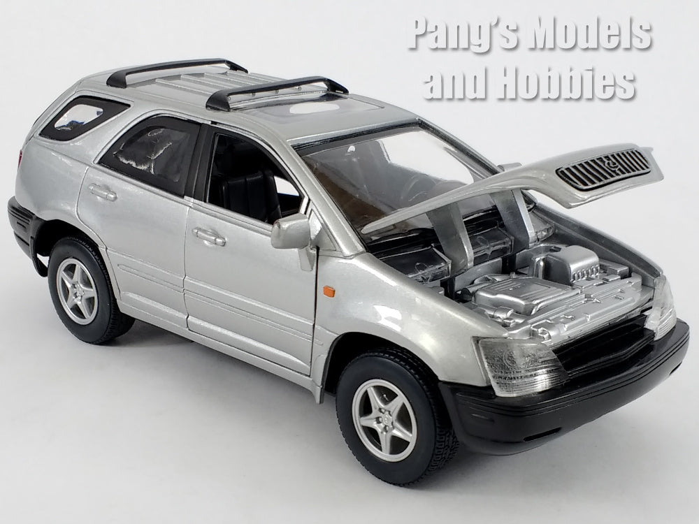 2000 Lexus RX300 - Silver - 1/24 Scale Diecast Model by Smart Toys ...