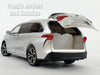 2020 Toyota Sienna Minivan - Silver 1/24 Scale Diecast Metal Model by Mijo