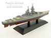 French Battleship Richelieu 1/1250 Scale Diecast Metal Model by DeAgostini