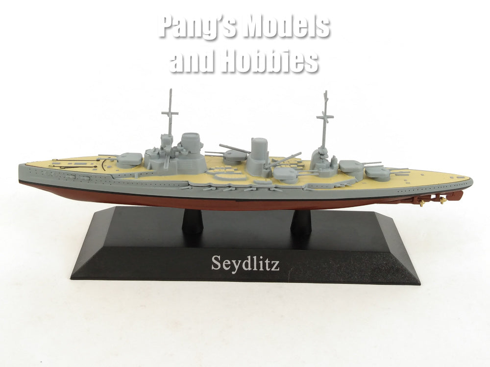 German Battleship Battlecruiser SMS Seydlitz 1/1250 Scale Diecast Metal Model by DeAgostini