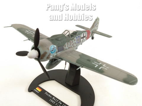 Focke-Wulf Fw 190A-8 - 128-victory ace Maj. Walther Dahl, JG 300, Luftwaffe, 1944 1/72 Scale Diecast Metal Model by Luppa
