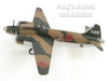 Mitsubishi G4M Type-1 Bomber Betty - IJNAS - 1941 1/144 Scale Diecast Metal Model by Luppa