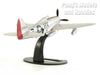 P-47 Thunderbolt "Silver Lady" 8th AAF - 8AAF 1944 1/72 Scale Diecast Metal Model by Luppa