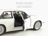 1988 BMW M3 - WHITE - 1/24 Scale Diecast Model by Bburago