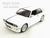 1988 BMW M3 - WHITE - 1/24 Scale Diecast Model by Bburago
