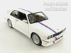 1988 BMW M3 - WHITE - 1/24 Scale Diecast Model by Bburago
