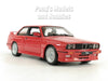 1988 BMW M3 - RED - 1/24 Scale Diecast Model by Bburago