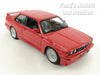 1988 BMW M3 - RED - 1/24 Scale Diecast Model by Bburago