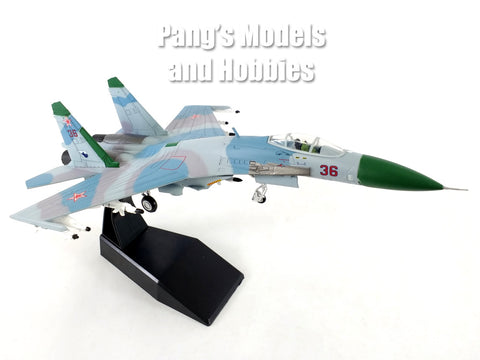 Sukhoi Su-27 Su-27SK Flanker-D - Russian Navy, 2001 - 1/100 Scale Diecast Model - Unbranded