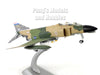 F-4 (F-4C) Phantom II 57th FIS "Black Knights" USAF 1/100 Scale Diecast Model - Unbranded