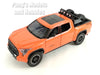 2023 Toyota Tundra TRD Off-Road 4×4 1/24 Scale Diecast Model - Orange - by Kingstoy