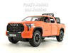 2023 Toyota Tundra TRD Off-Road 4×4 1/24 Scale Diecast Model - Orange - by Kingstoy