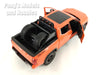 2023 Toyota Tundra TRD Off-Road 4×4 1/24 Scale Diecast Model - Orange - by Kingstoy