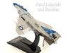 F-4 F-4J Phantom II - VFMA-451 Warlords - USMC 1976 - 1/100 Scale Diecast Metal Model by Hachette