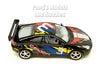 5 inch Toyota Celica - BLACK RACING - 1/34 Scale Diecast Model by Kinsmart