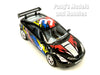 5 inch Toyota Celica - BLACK RACING - 1/34 Scale Diecast Model by Kinsmart