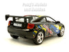 5 inch Toyota Celica - BLACK RACING - 1/34 Scale Diecast Model by Kinsmart