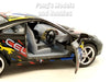 5 inch Toyota Celica - BLACK RACING - 1/34 Scale Diecast Model by Kinsmart