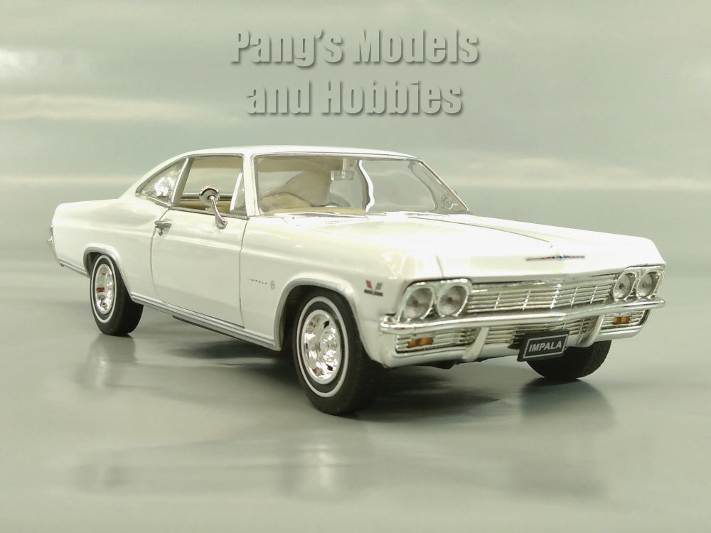 1965 Chevy Impala SS396, Blue - Welly 22417 -1/24 Scale Diecast Model Toy Car (Brand New, But NOT IN BOX - Foto 10