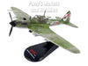 Ilyushin Il-2 Shturmovik Soviet Ground Attack Airplane Double Hero of the Soviet Union Ivan Pavlov, 6.GvShAP 1/72 Scale Diecast Metal Model by Legion