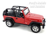 Jeep Wrangler Rubicon - RED - 1/27 Scale Diecast Metal Model by Maisto