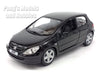 2001 Peugeot 307 XSI - BLACK - 1/32 Scale Diecast Metal Model by Kinsmart
