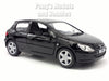 2001 Peugeot 307 XSI - BLACK - 1/32 Scale Diecast Metal Model by Kinsmart