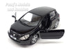 2001 Peugeot 307 XSI - BLACK - 1/32 Scale Diecast Metal Model by Kinsmart