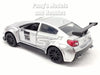 5.25 inch 2016 Subaru WRX STI Wide Body - SILVER - 1/32 Scale Diecast Metal Model by Jada