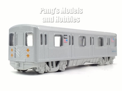 7 Inch New York City Subway Train Car 1/128 Scale Diecast Model