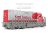 7 Inch Freight Locomotive Train North Southern 1/120 Scale Diecast Model