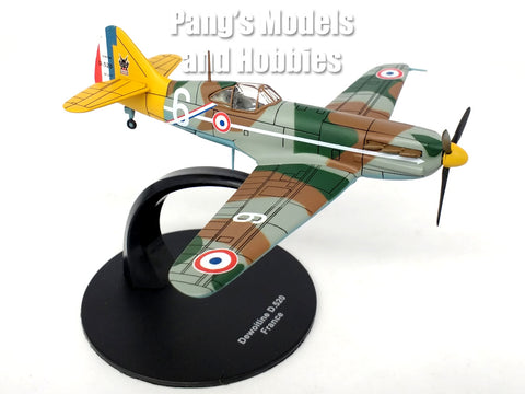 Dewoitine D.520 18-victory ace Pierre Le Gloan, GC III/6, Vichy French Air Force, Syria, 1941 - 1/72 Scale Diecast Metal Model by DeAgostini