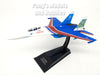 Su-27  Flanker Russian Knights 2005 1/100 Scale Diecast Metal Model by Hachette