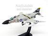 F-4 F-4J Phantom II - VF-84 "Jolly Rogers" US NAVY 1971 - 1/100 Scale Diecast Metal Model by Hachette