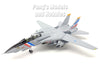 F-14 (F-14D) Tomcat VF-2 "Bounty Hunters" 1990s - US NAVY - 1/100 Scale Diecast Metal Model - Unbranded