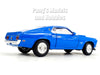 1969 Ford Mustang Boss 429 - BLUE - 1/24 Diecast Metal Model by Welly