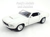 1969 Ford Mustang Boss 429 - WHITE- 1/24 Diecast Metal Model by Welly