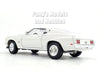 1969 Ford Mustang Boss 429 - WHITE- 1/24 Diecast Metal Model by Welly