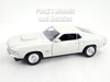 1969 Ford Mustang Boss 429 - WHITE- 1/24 Diecast Metal Model by Welly