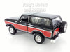 1978 Ford Bronco - Black & Red - 1/24 Scale Diecast Metal Model by Motormax